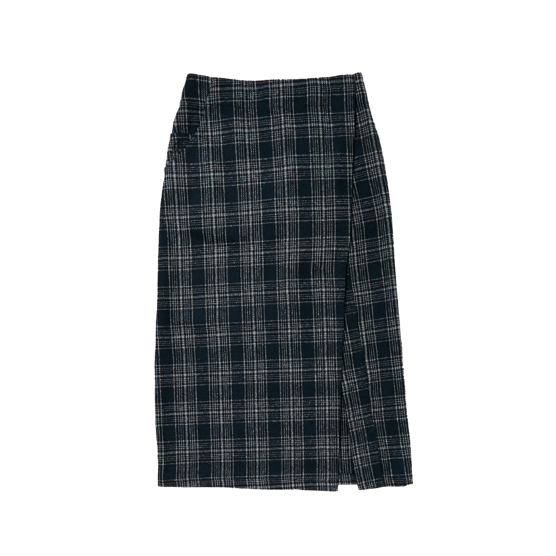 Heresy Preceptor Skirt - Navy Wool