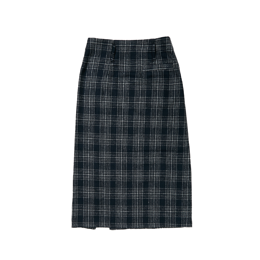 Heresy Preceptor Skirt - Navy Wool 2