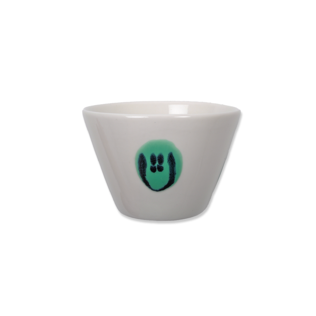 Frizbee Ceramics Super Cup - Green Alien