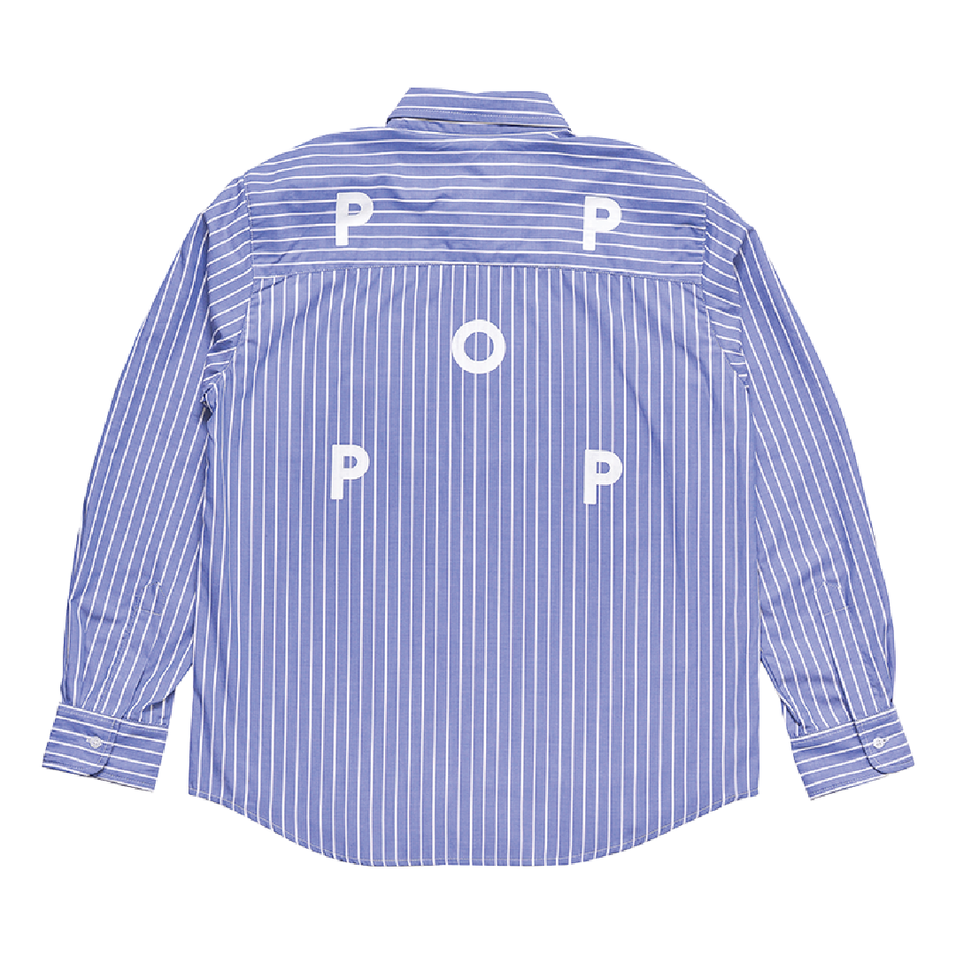 Pop Trading Company Striped Shirt2