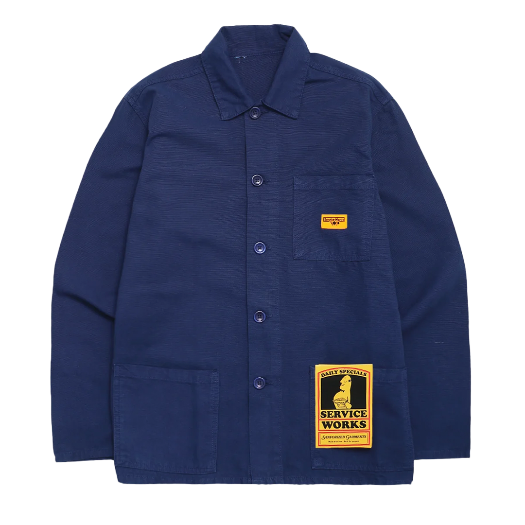Service Works Coverall Jacket - Navy1